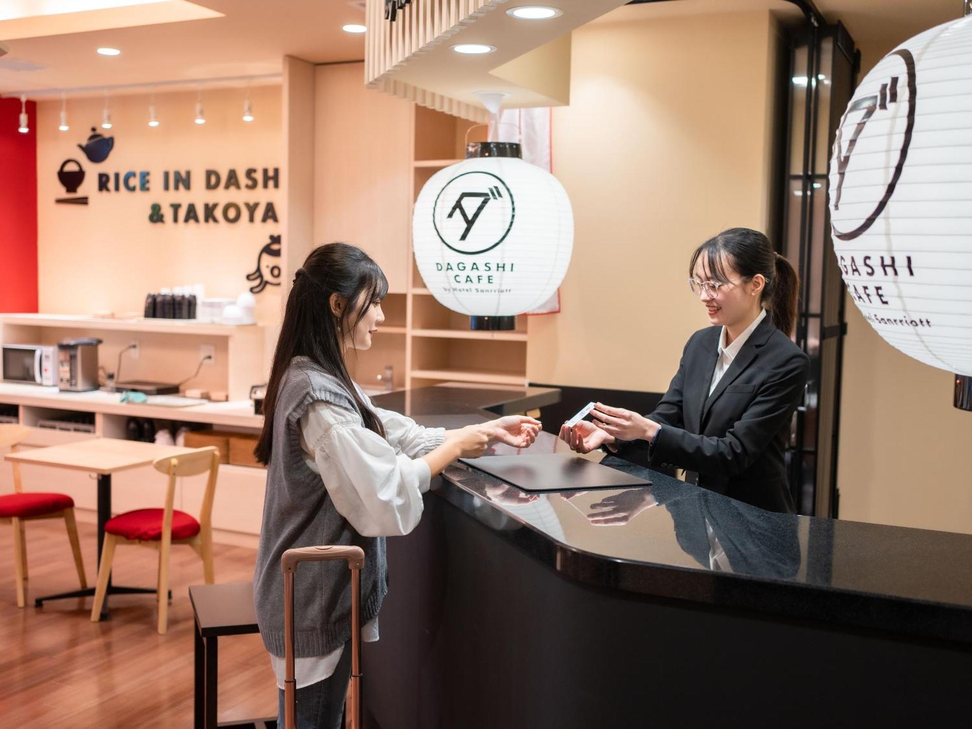 Hotel Sanrriott Shinsaibashi Ōsaka Exterior foto