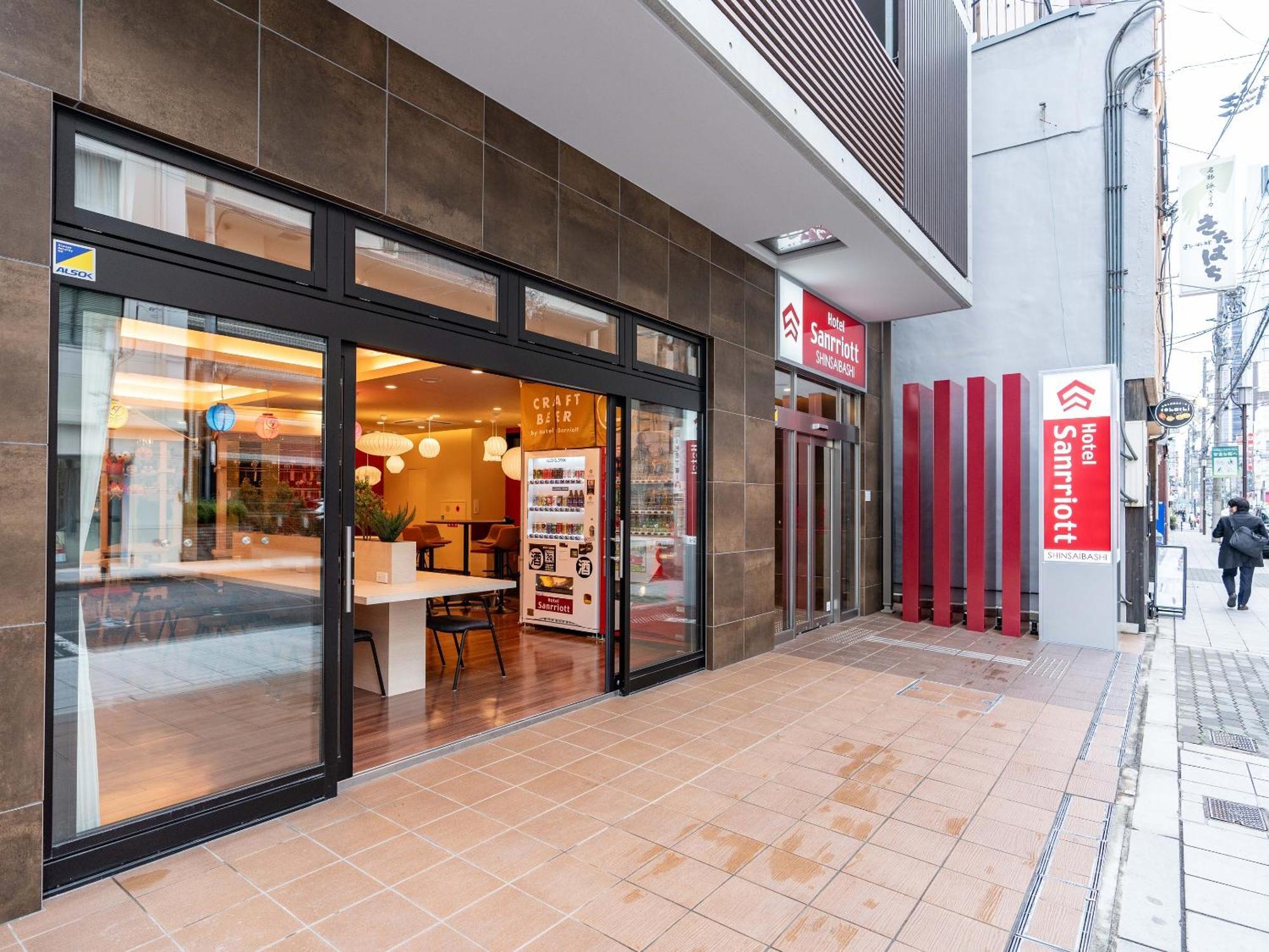 Hotel Sanrriott Shinsaibashi Ōsaka Exterior foto